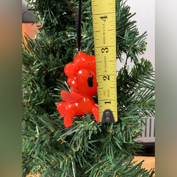 TokiDoki Strawberry Unicorn Custom Christmas Ornament - Picture 8 of 10